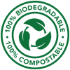 100 Biodegradable