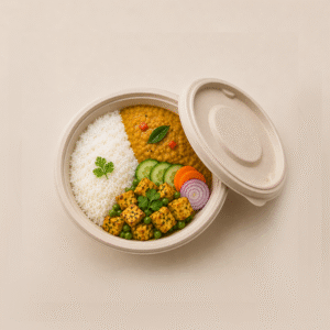 Papezo 180ml Eco-Friendly Disposable Bowl with Lid
