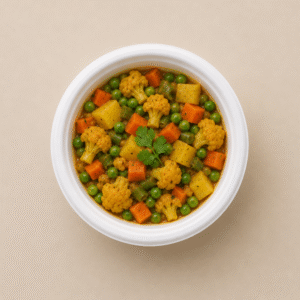 Round Bagasse Bowl with Lid Disposable Food Serving Bowl