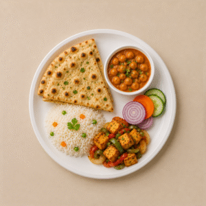 Papezo 6″ Round Bagasse Plate – Eco-Friendly Disposable Food Plate