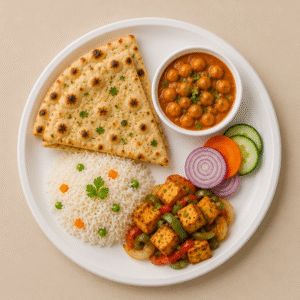 Papezo 9″ Round Bagasse Plate – Eco-Friendly Disposable Dinner Plate