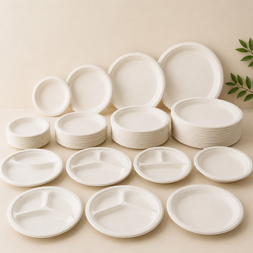 Bagasse Plates